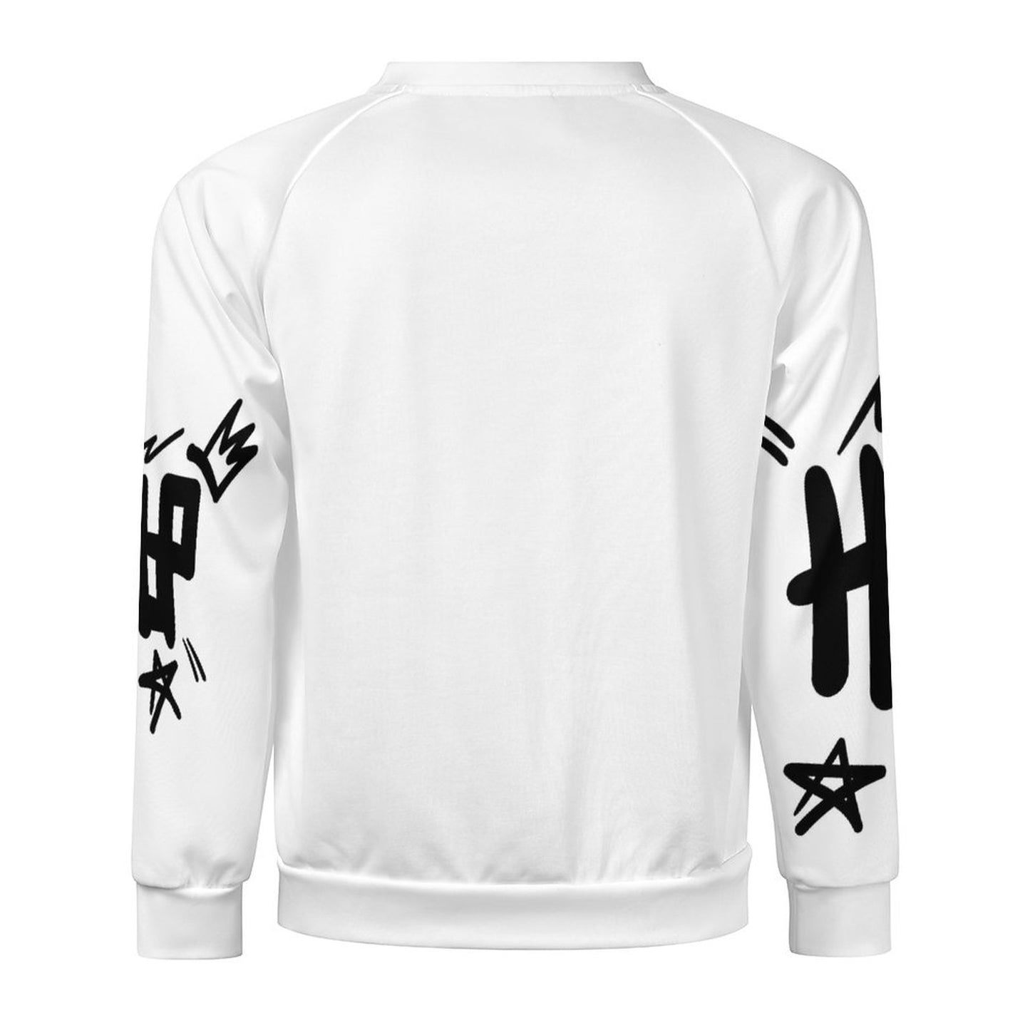 280gsm Men's Crewneck Sweatshirt Raglan A27H (All-Over Printing)