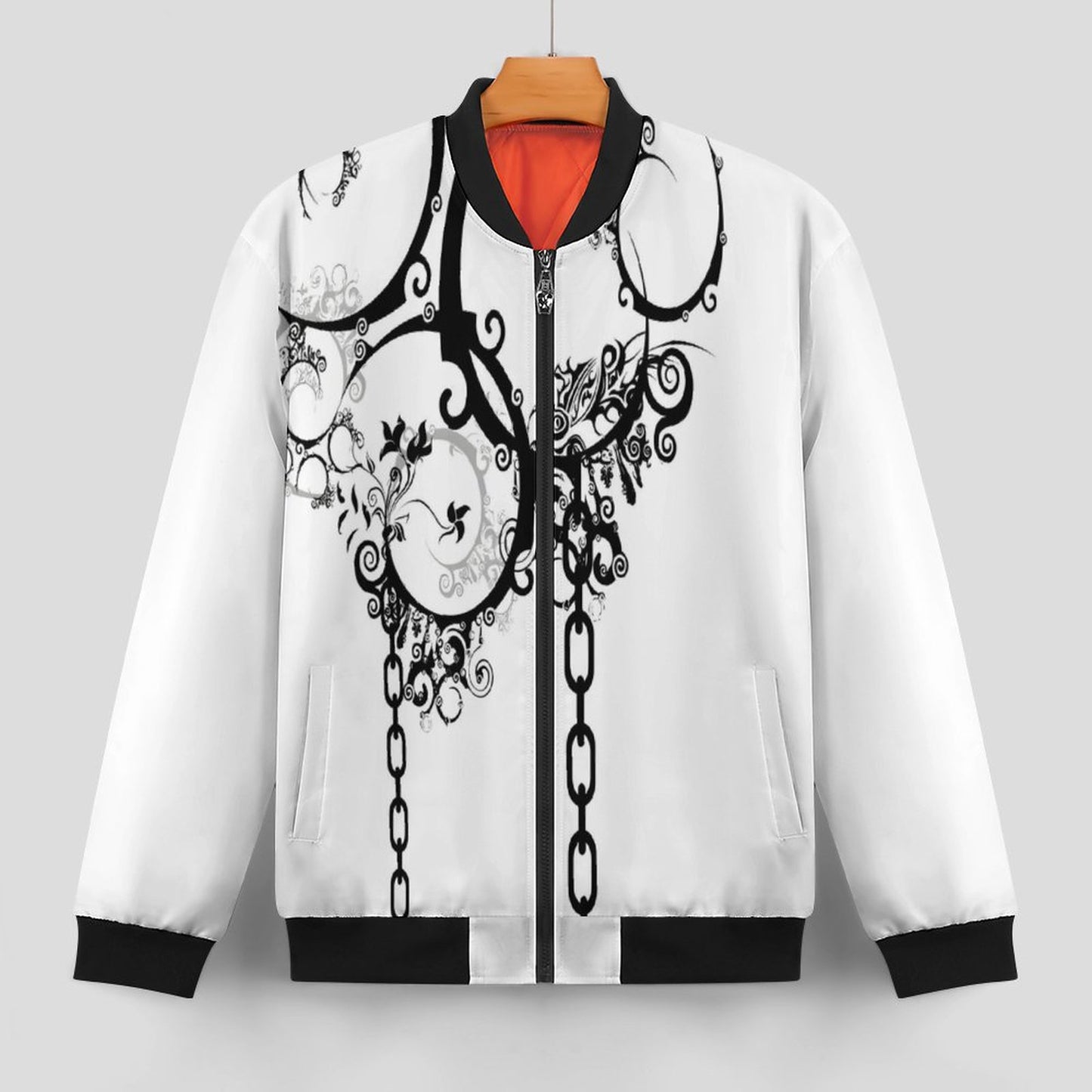 180gsm Zipper Bomber Jacket BMJ (All-Over Printing)