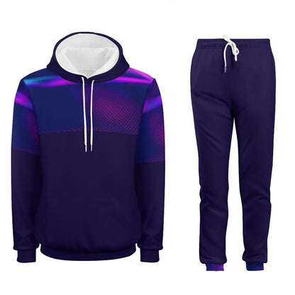 MULTICOLOR  Hoodie & Joggers Set -SMALL-5XL
