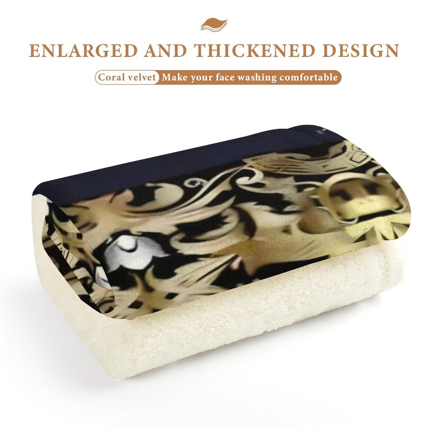 Coral Velvet Towel