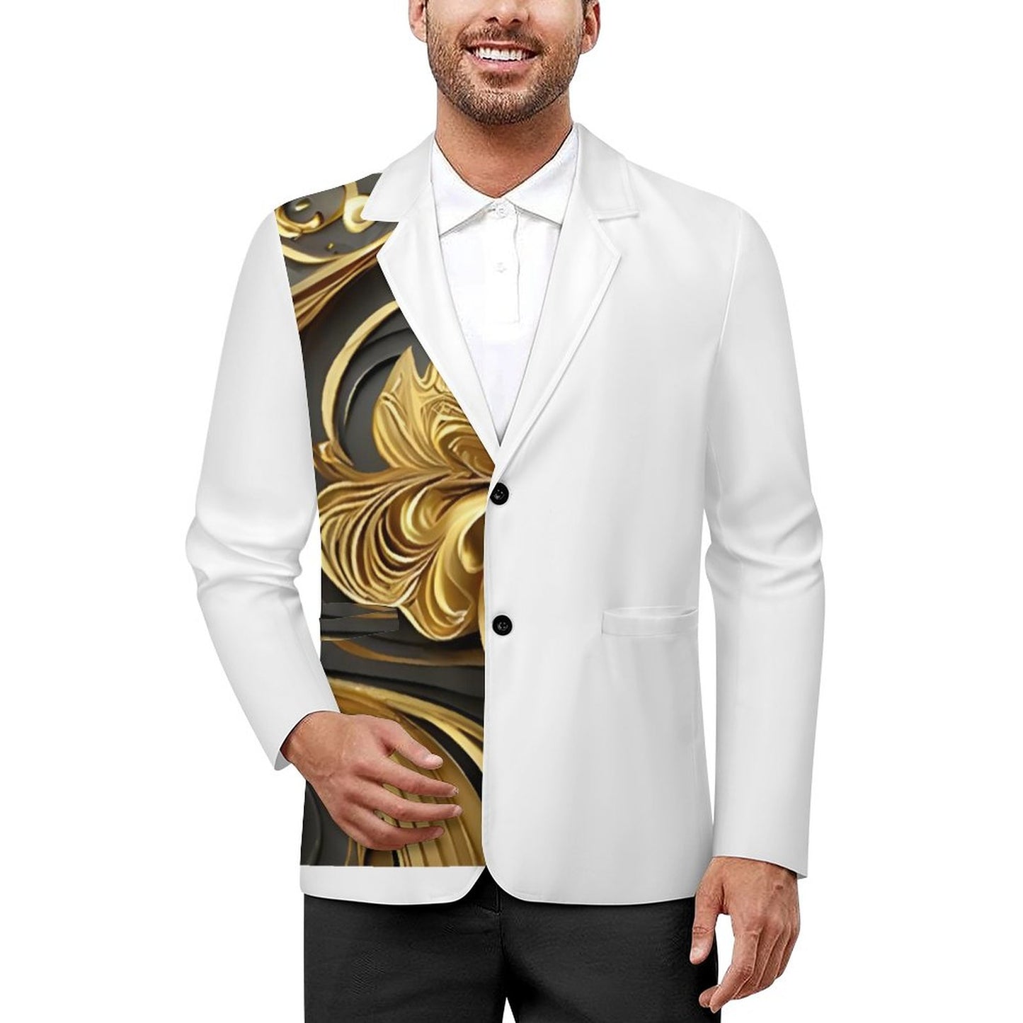 260gsm Two Button Suit(All-Over Printing)