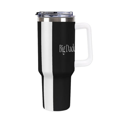 40oz Insulated Tumbler with Handle and Straw