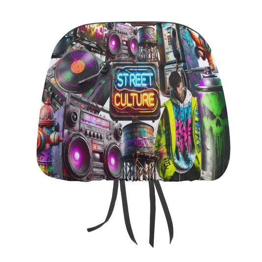 Custom Car Headrest Covers