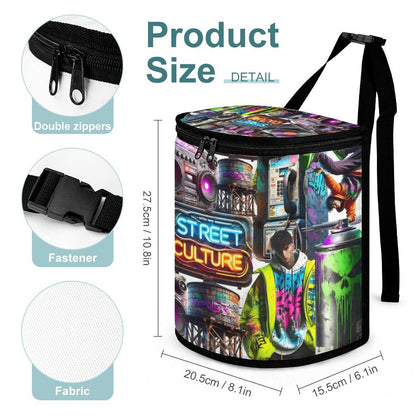 Collapsible Car Trash Bin