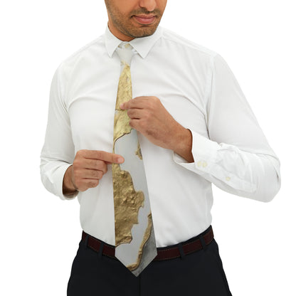 GOLD FOIL 3D Necktie (match for lady in DRESSWEAR)