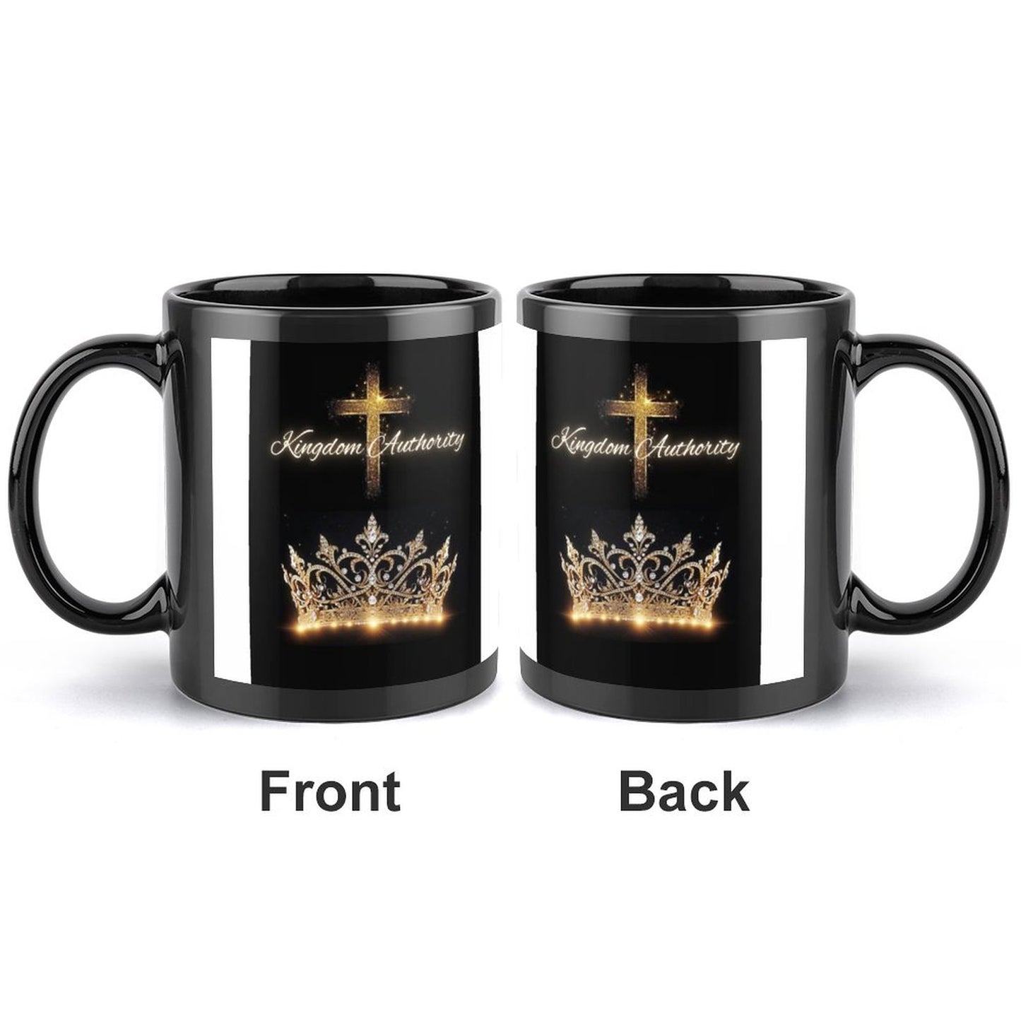 Personalized Photo Coffee Mugs with Identical Patterns