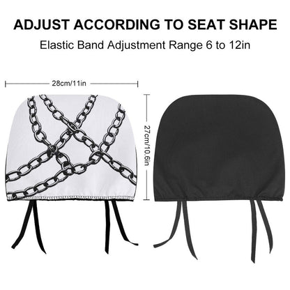 Custom Car Headrest Covers