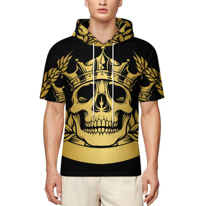 280gsm Men's Mid Sleeved Hoodie(All-Over Printing)