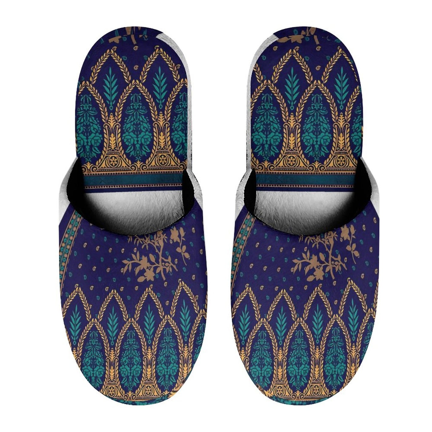 Flannel Men's Cotton Slippers