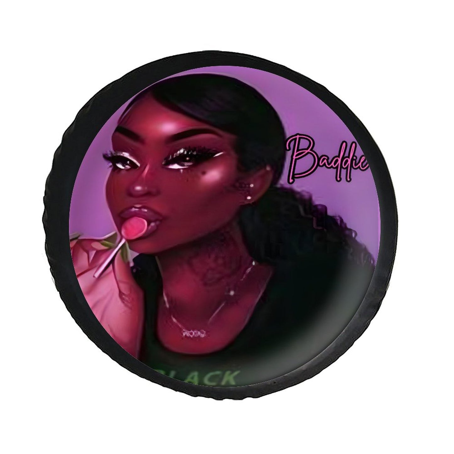 Leather Tire Cover(One-sided Printing)