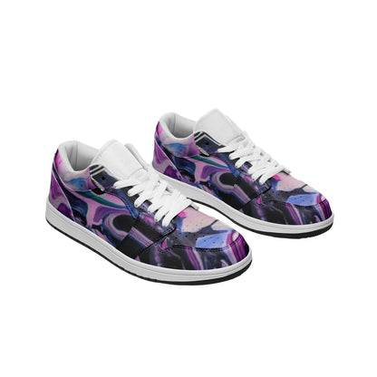 CHAOS Unisex Low Top Leather Sneakers