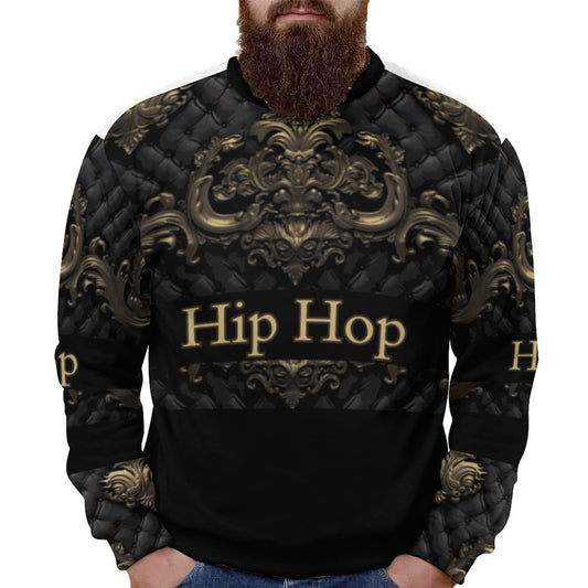 250gsm Round Neck Men's Sweatshirt 4T35 (All-Over Printing)