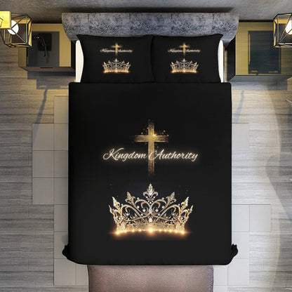 3-Piece Bedding Set-102"x90"/ 259x229cm (Dual-sided Printing)
