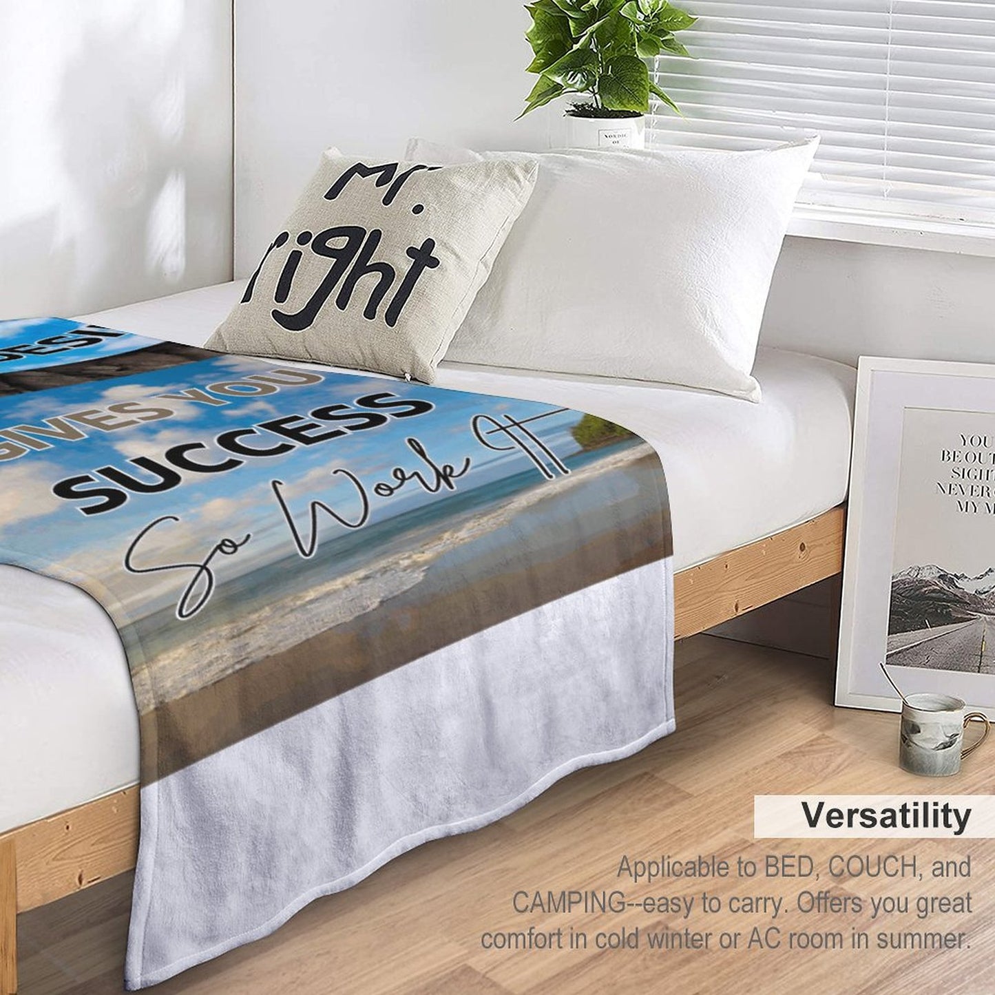 280gsm Flannel Blanket-40"x50" (Dual-sided Printing)