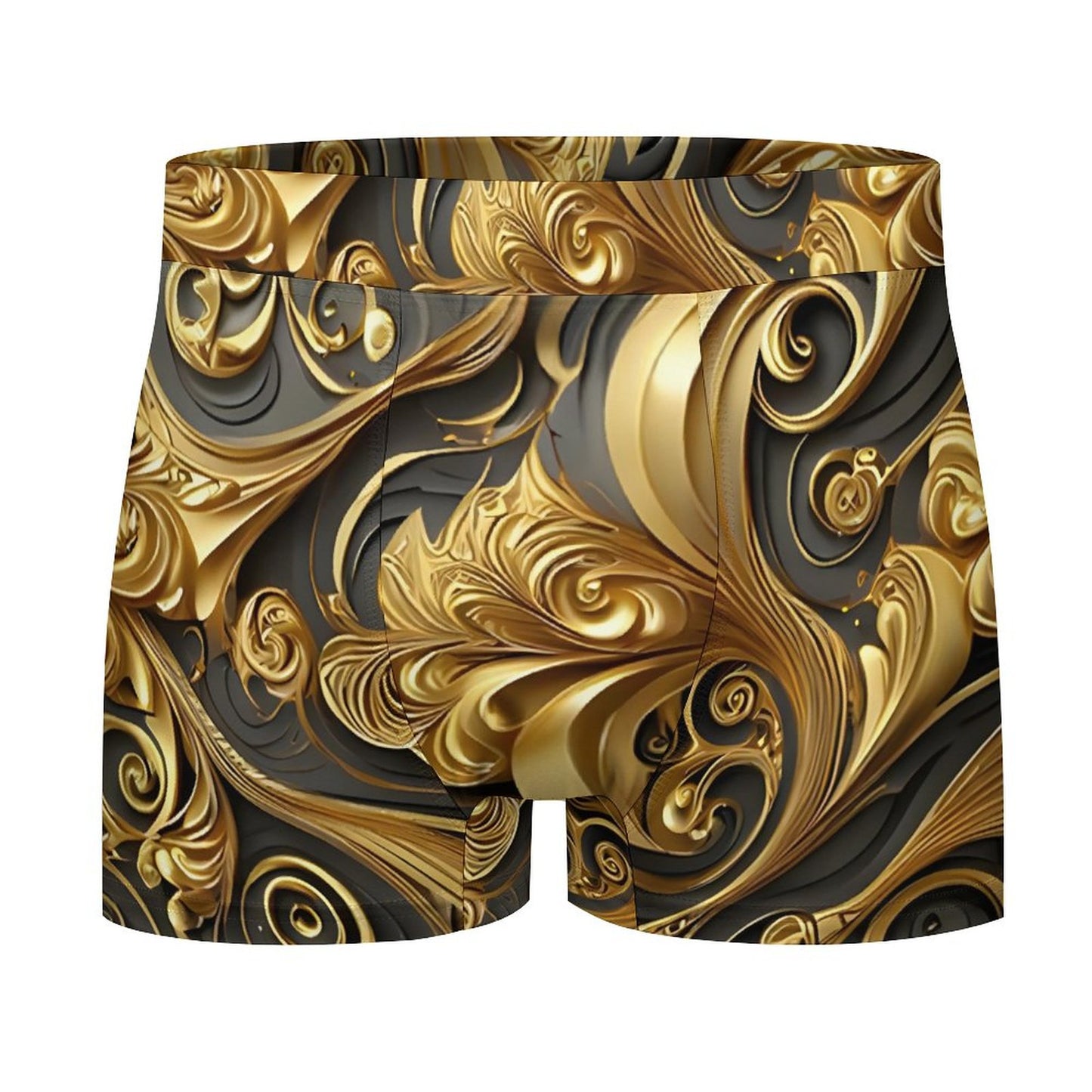 Milk Fiber Customized Boxer Shorts for Men(All-Over Printing)