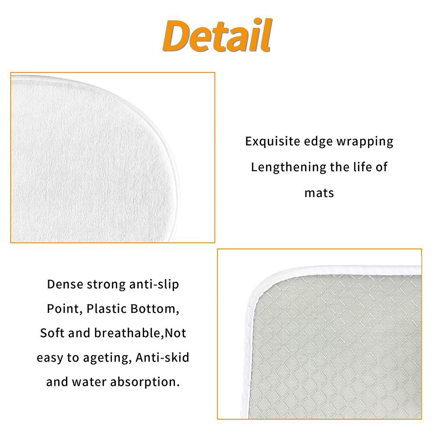 Bathroom 4-Piece Set(One-sided Printing)