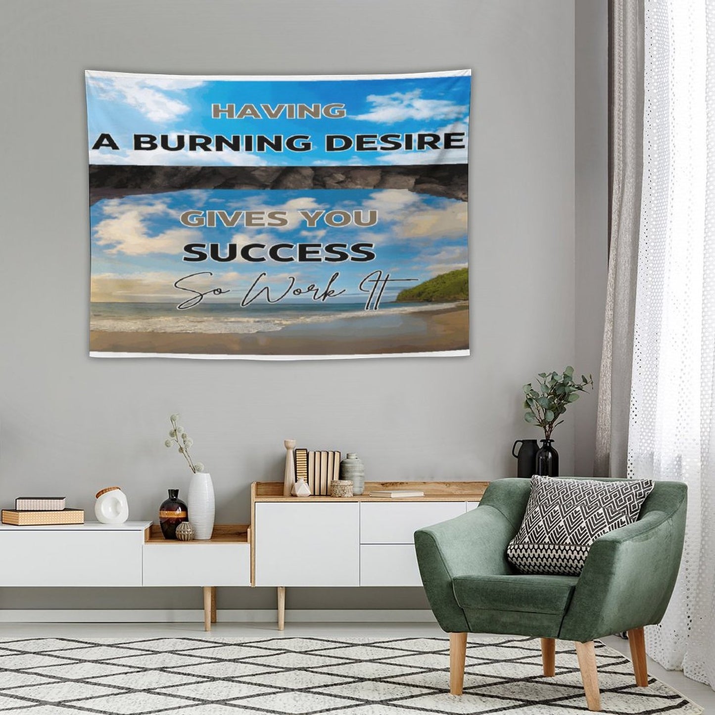 Horizontal Tapestry--30x40 in/ 40x60 in