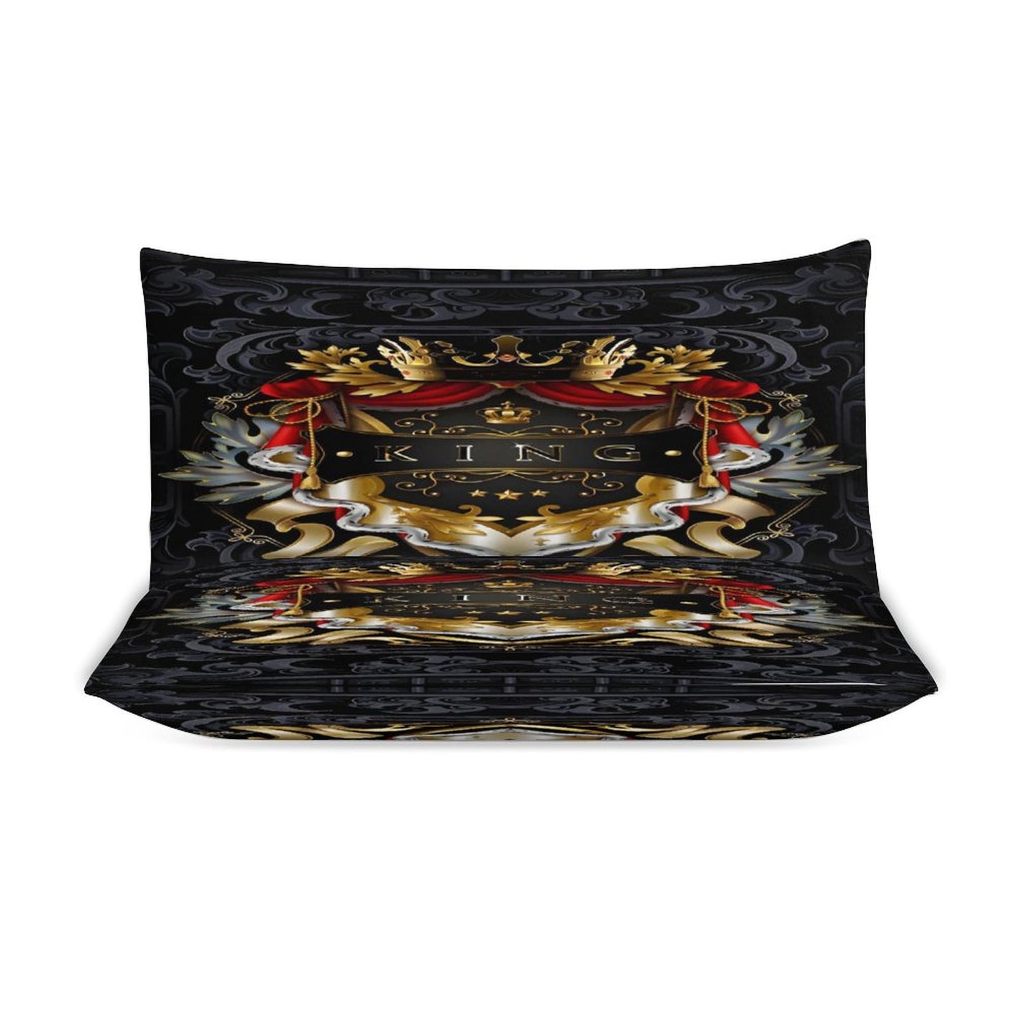 3-Piece Bedding Set-90"x90"/ 229x229cm (Dual-sided Printing)