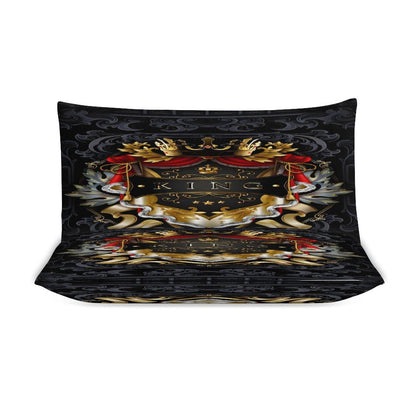 3-Piece Bedding Set-90"x90"/ 229x229cm (Dual-sided Printing)