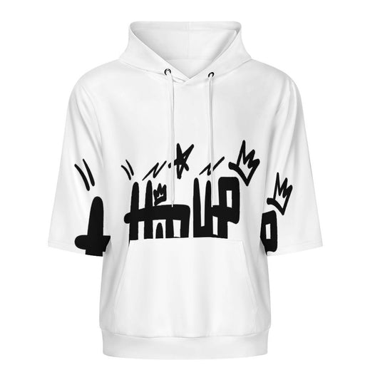 280gsm Half Sleeve Hoodie LM033 (All-Over Printing)
