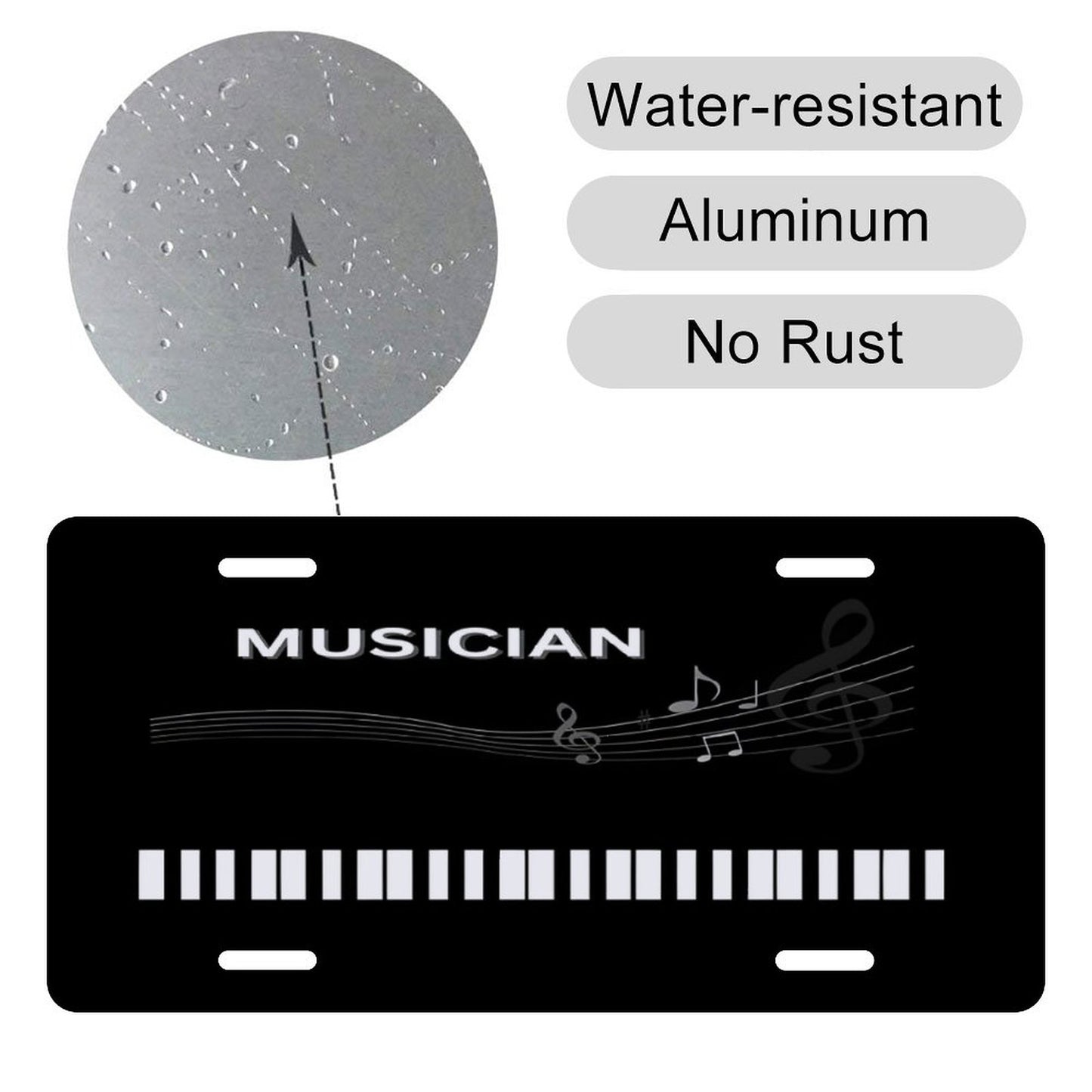 Car License Plate-11.8”x5.9”