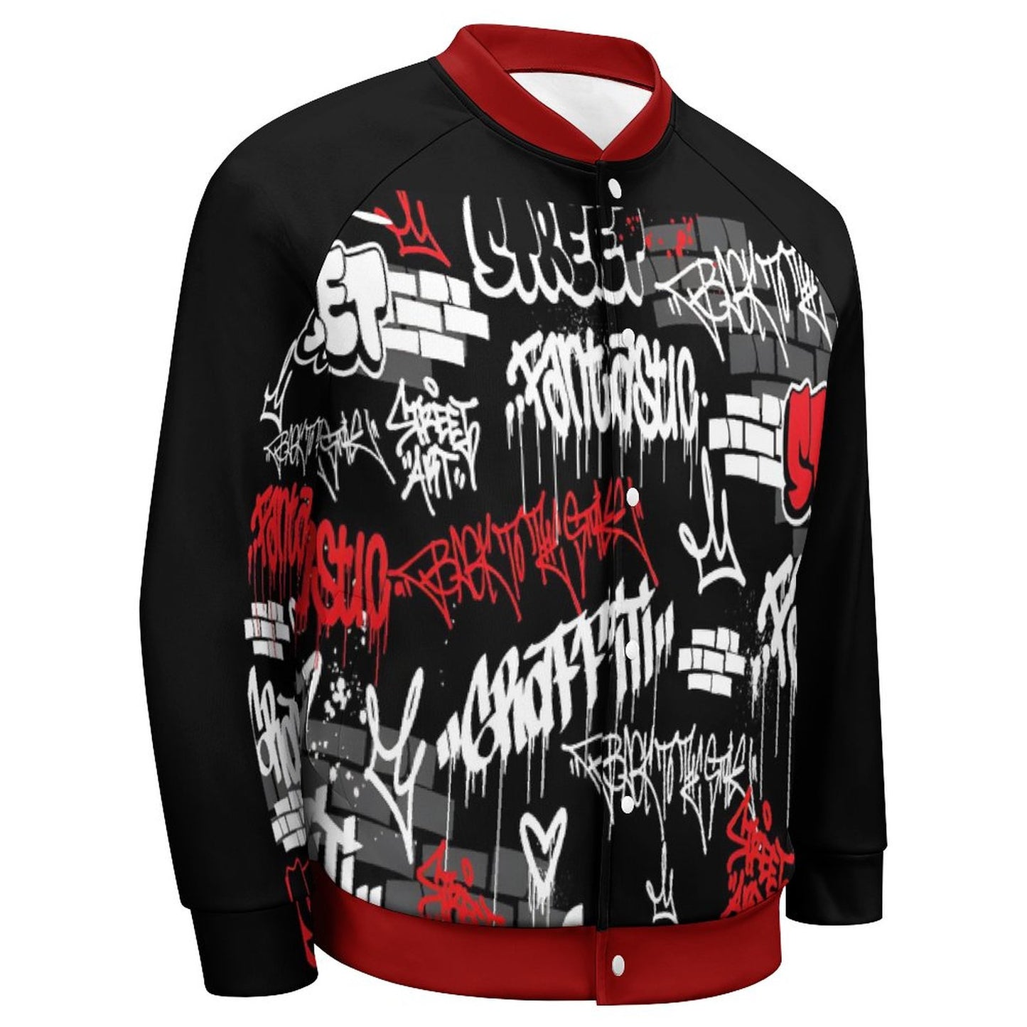 Men's Baseball Jacket (All-Over Printing)