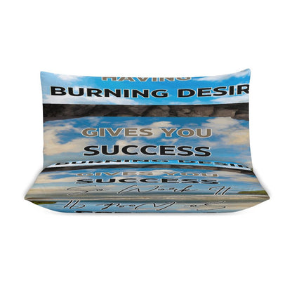 3-Piece Bedding Set-86"×70"/ 218×177cm (Dual-sidede Printing)