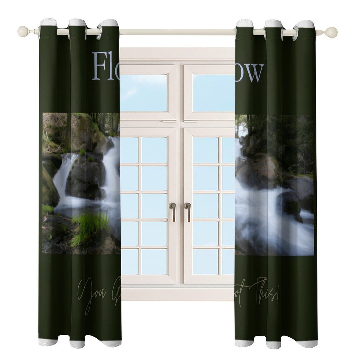 Grommet Curtain-52"x72"/ 132x183cm