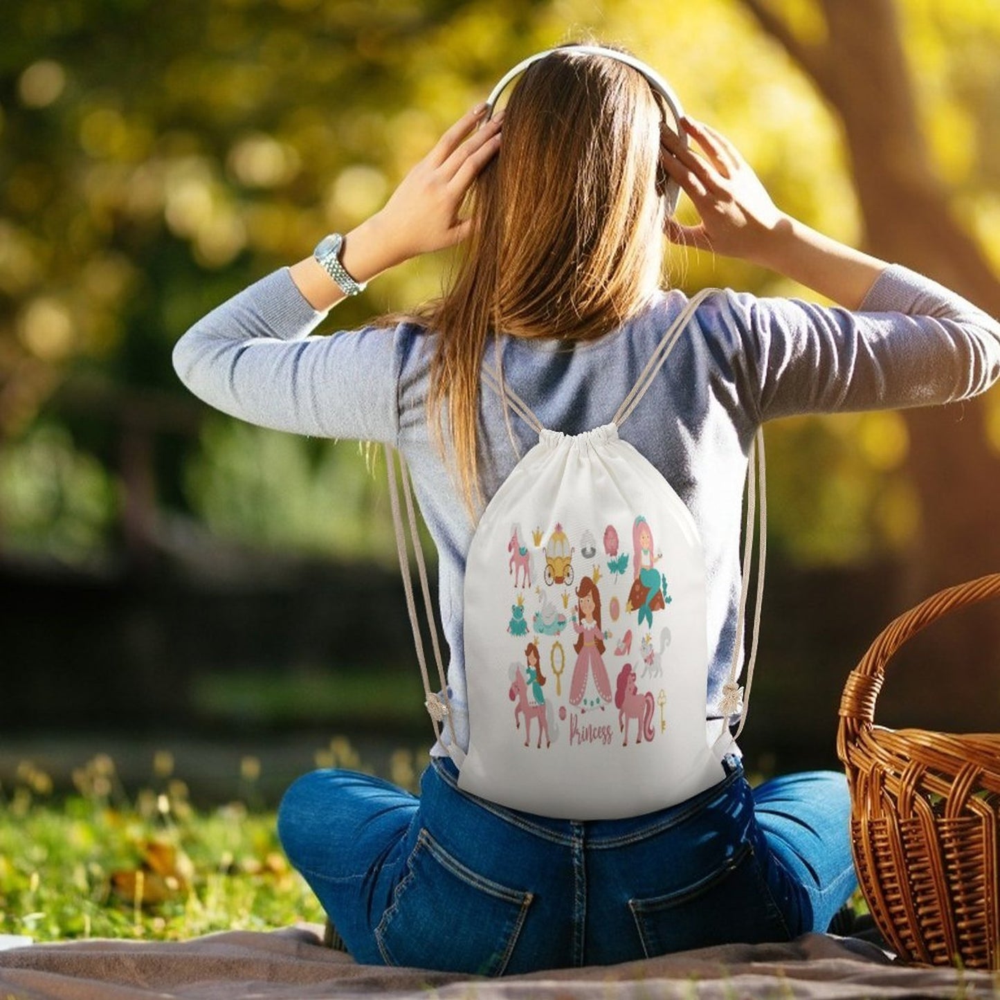 Canvas Drawstring Bag