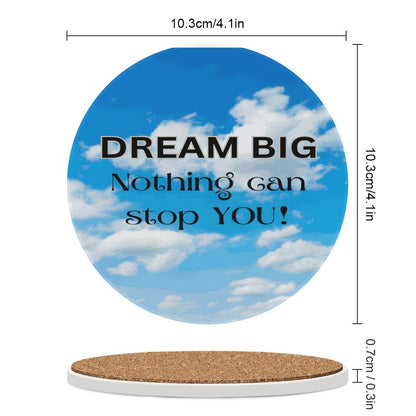 Round Ceramic Coaster