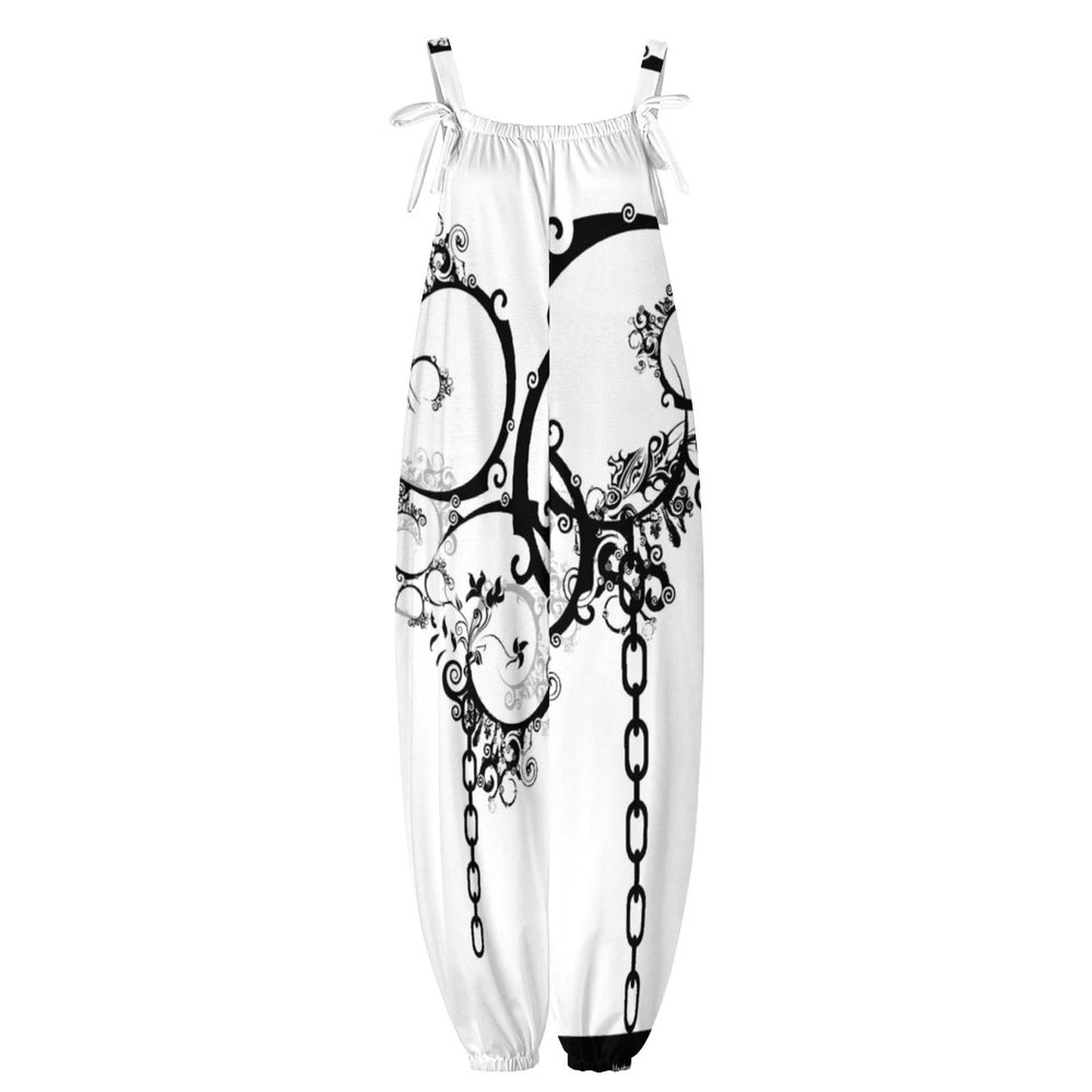 Spaghetti Strap Jumpsuit RP (All-Over Printing)