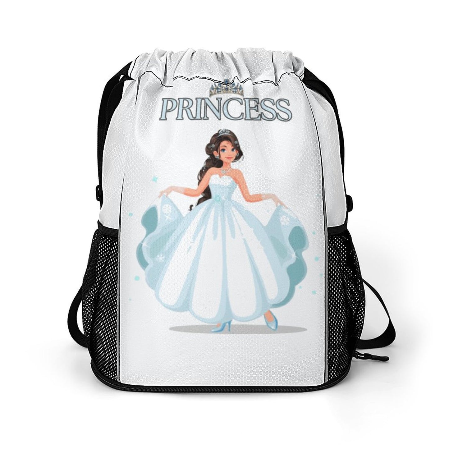 Waffle Cloth Drawstring Bag