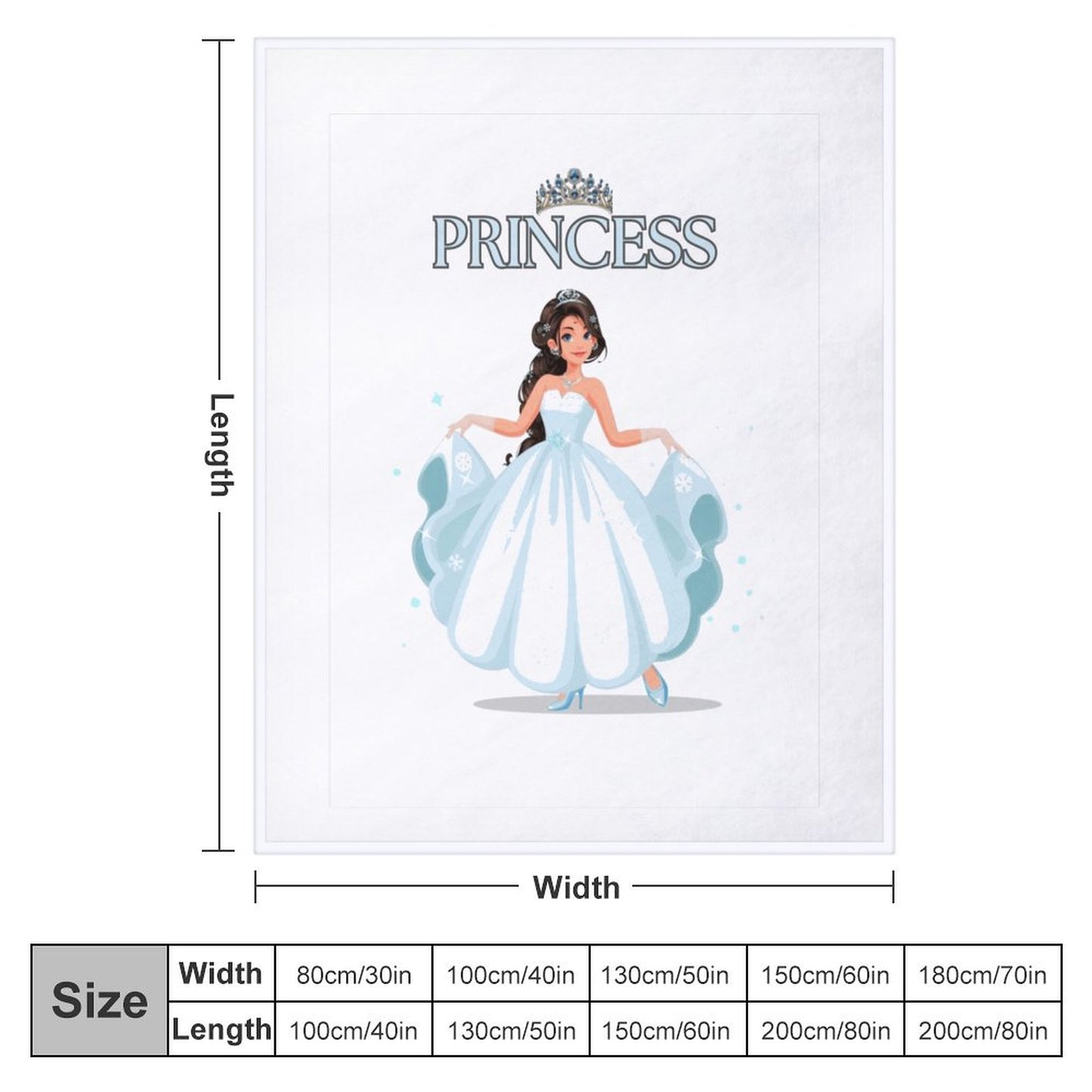 280gsm Flannel Blanket-50"x60" (Dual-sided Printing)