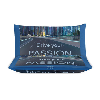 3-Piece Bedding Set-86"×70"/ 218×177cm (Dual-sidede Printing)
