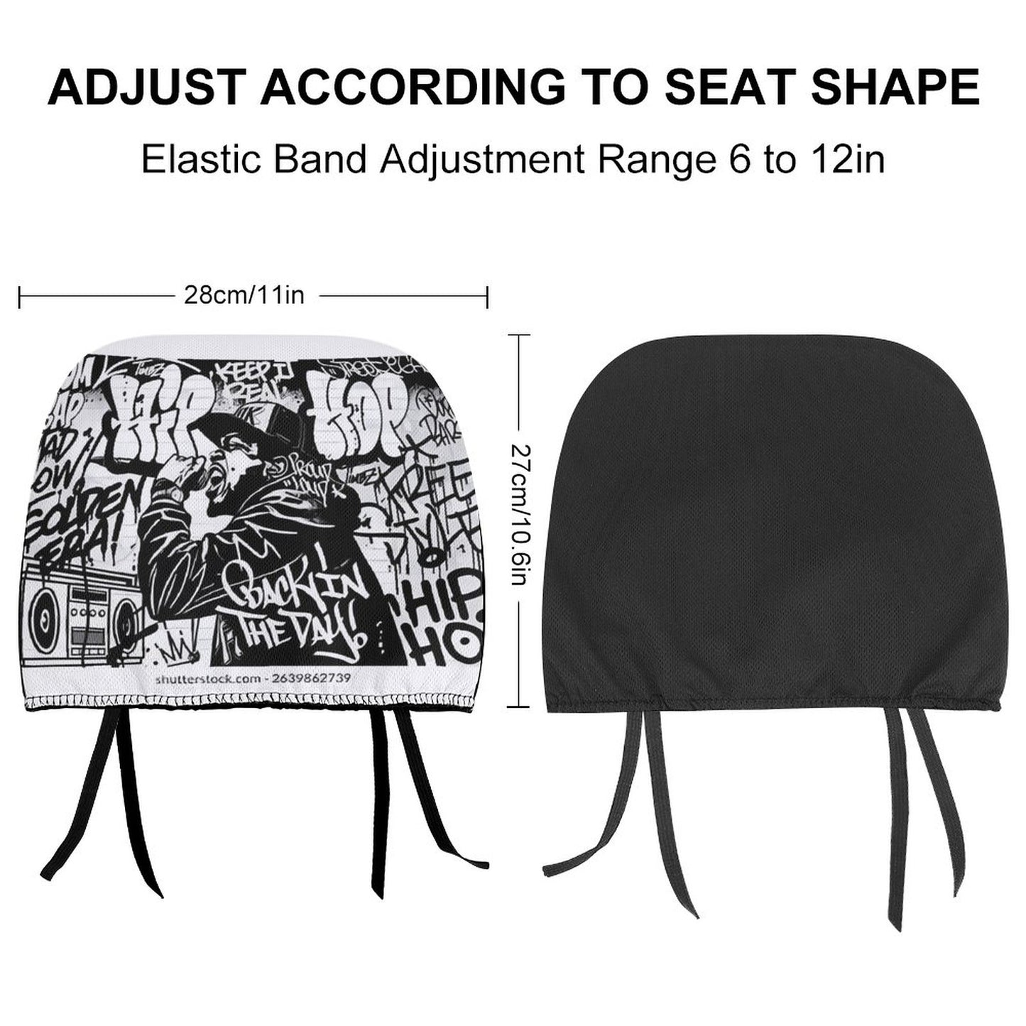 Custom Car Headrest Covers