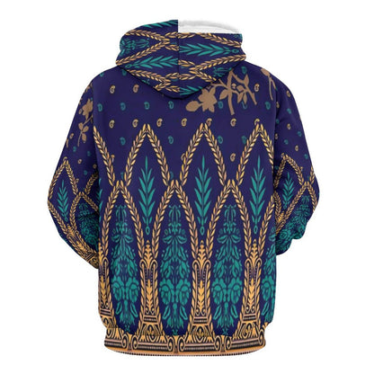 230gsm Men's Cool Hoodie with Double-layer Cap (All-Over Printing)