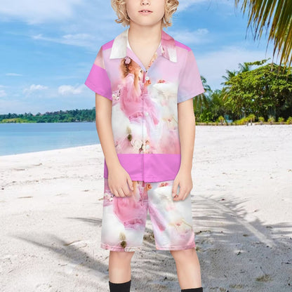 Children's Casual Beach Outfit A27TZ (All-Over Printing)