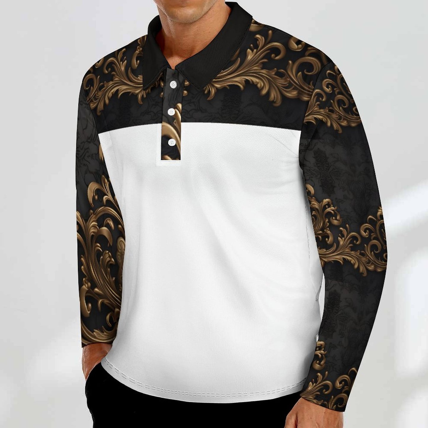Men's Sports POLO Shirt DS008 (All-Over Printing)