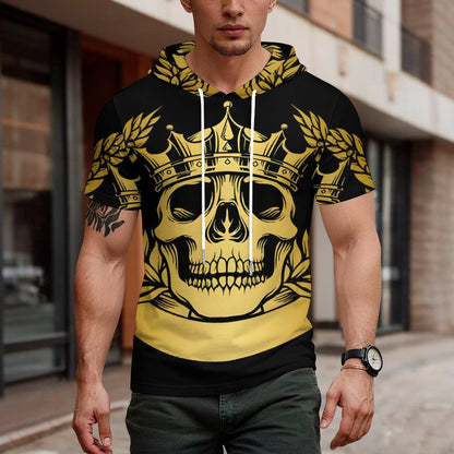 280gsm Men's Mid Sleeved Hoodie(All-Over Printing)
