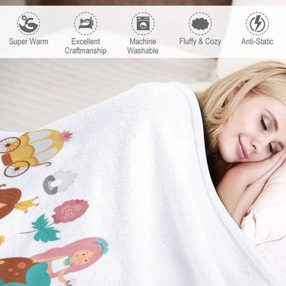280gsm Flannel Blanket-50"x60" (Dual-sided Printing)