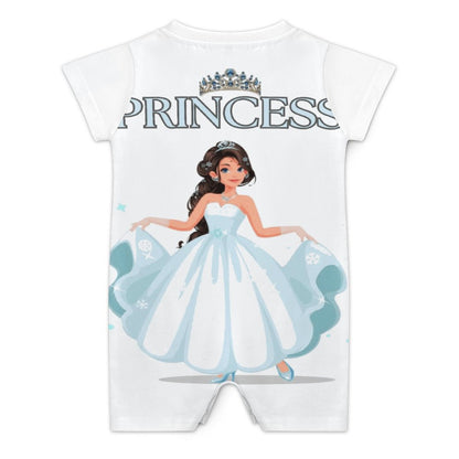 Short Sleeve Baby Bodysuit Romper PLR (All-Over Printing)