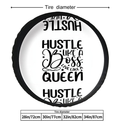Leather Tire Cover(One-sided Printing)