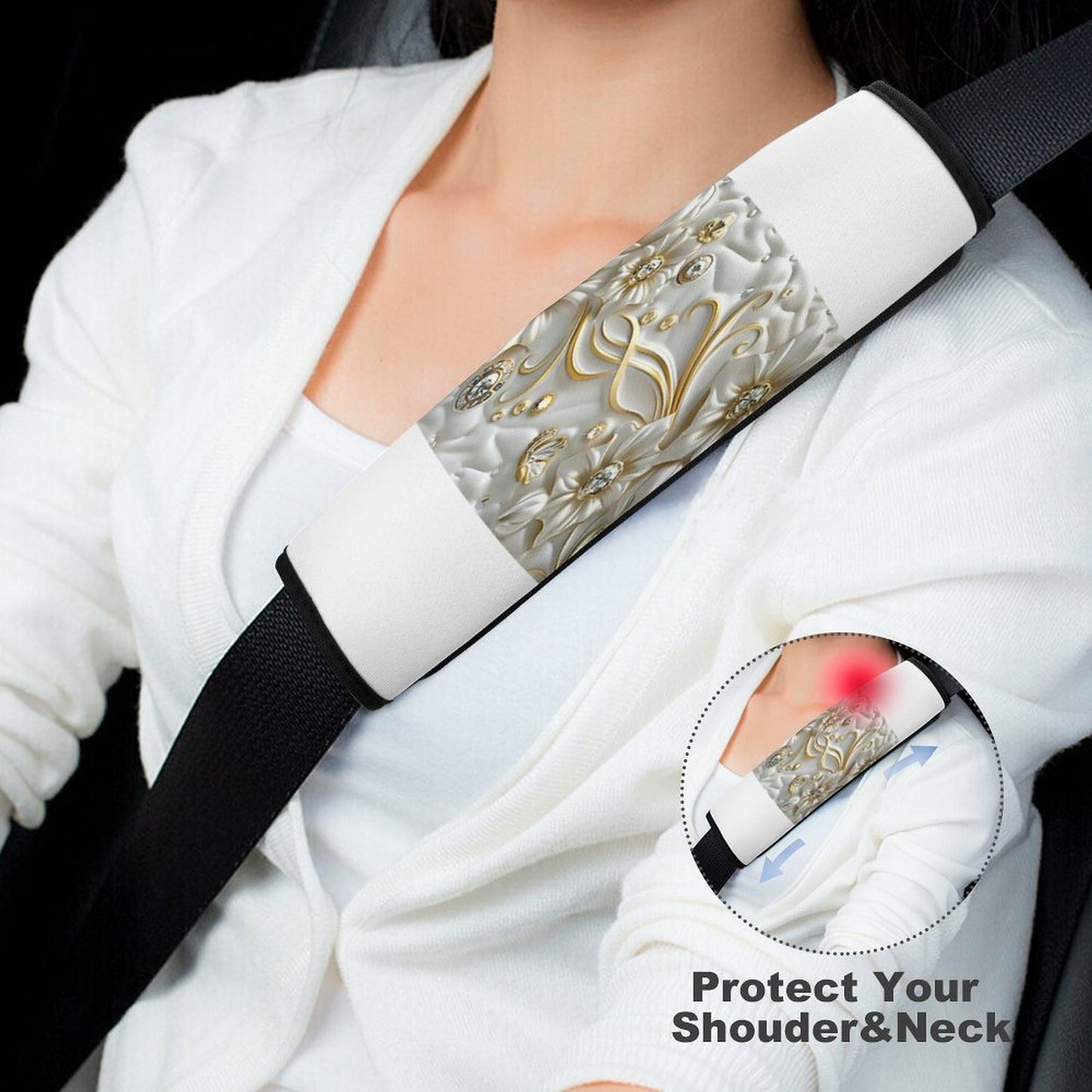 Car Seat Belt Shoulder Pad