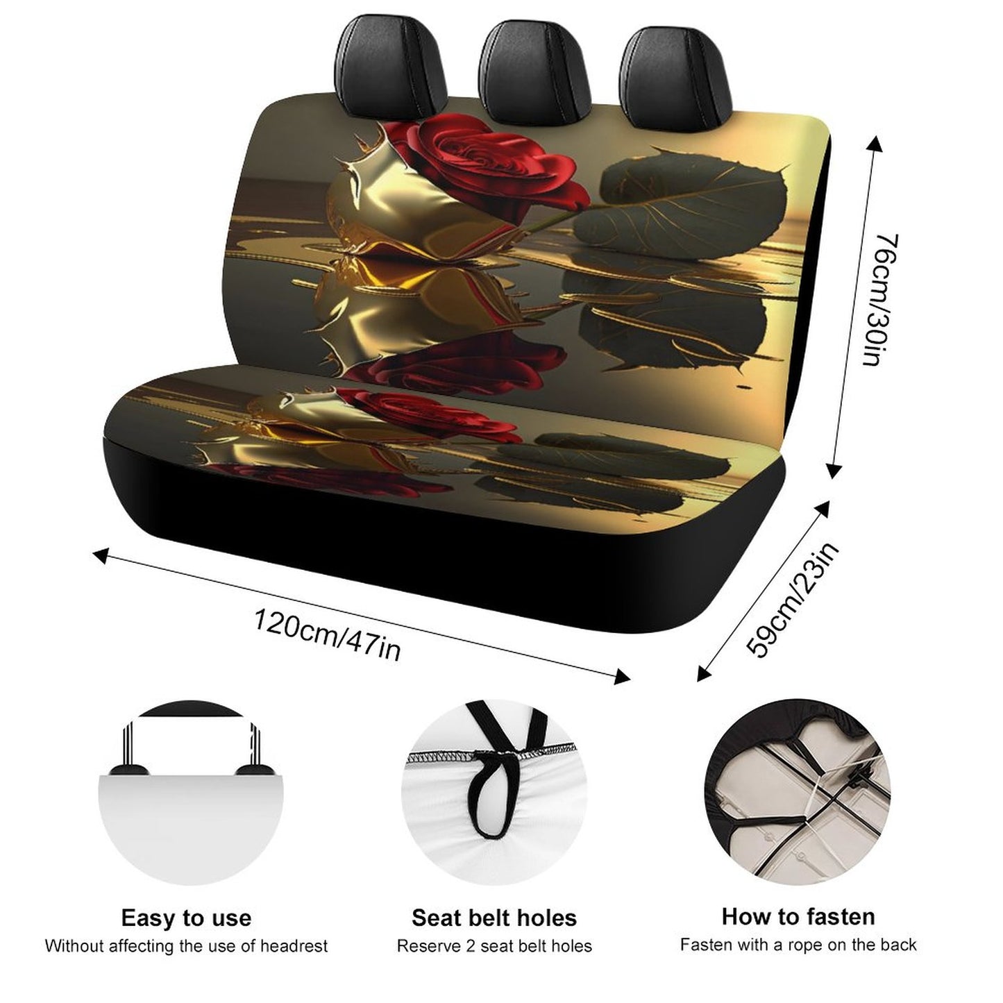 Back Seat Cover for Cars