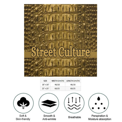 STREET CULTURE Square Scarf-Imitated Silk-2 sizes