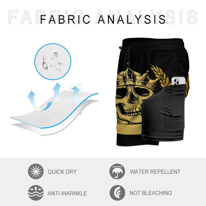 Men's Beach Shorts with 4 Pockets