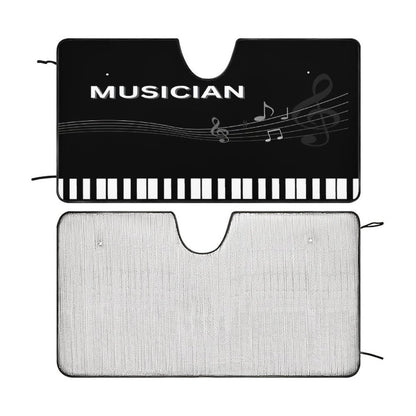 Car Cool with Sun Shades-MUSICIAN