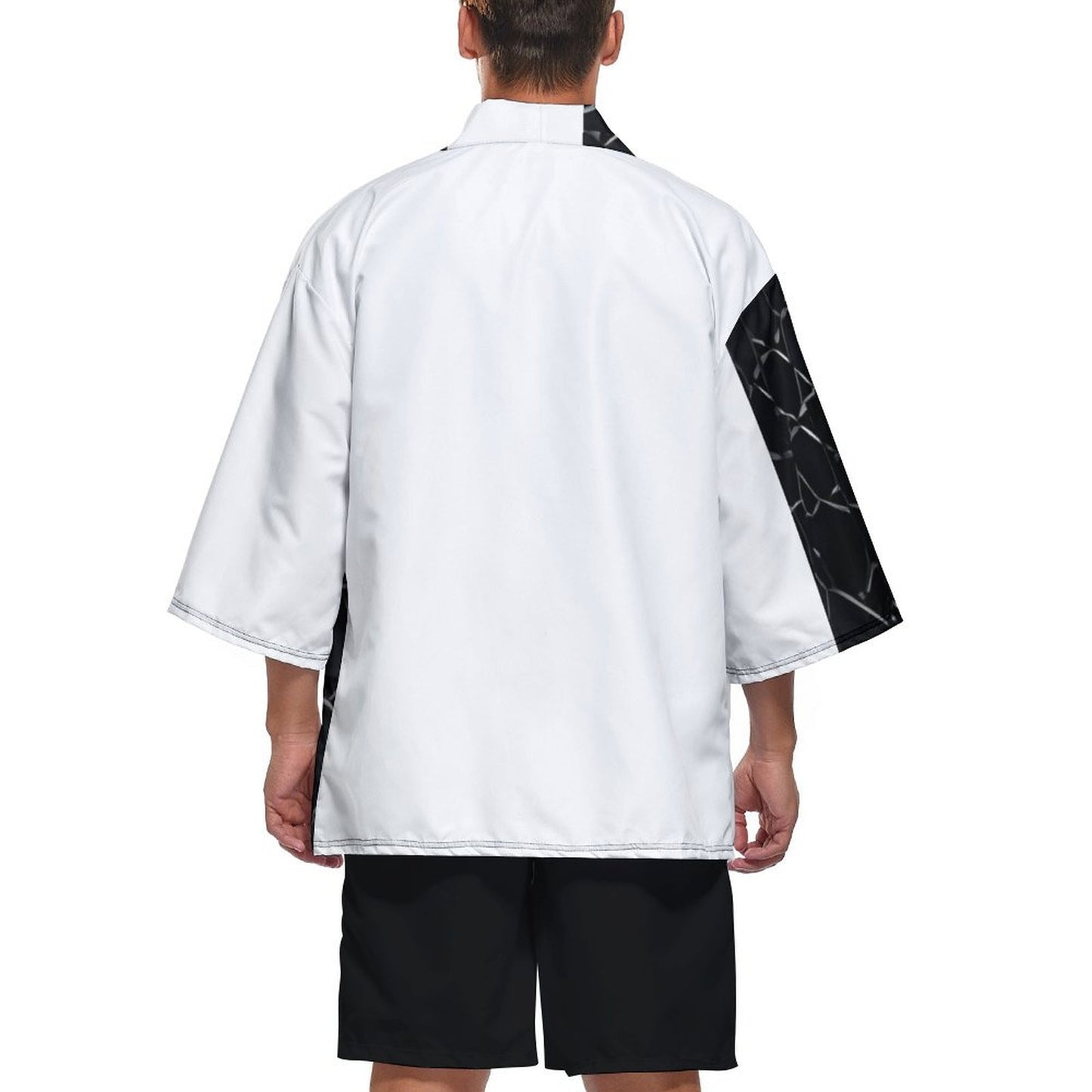 Drop Shoulder Male Kimono Cardigan ZS904 (All-Over Printing)