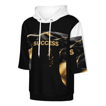 280gsm Half Sleeve Hoodie LM033 (All-Over Printing)