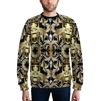 250gsm Round Neck Men's Sweatshirt 4T35 (All-Over Printing)